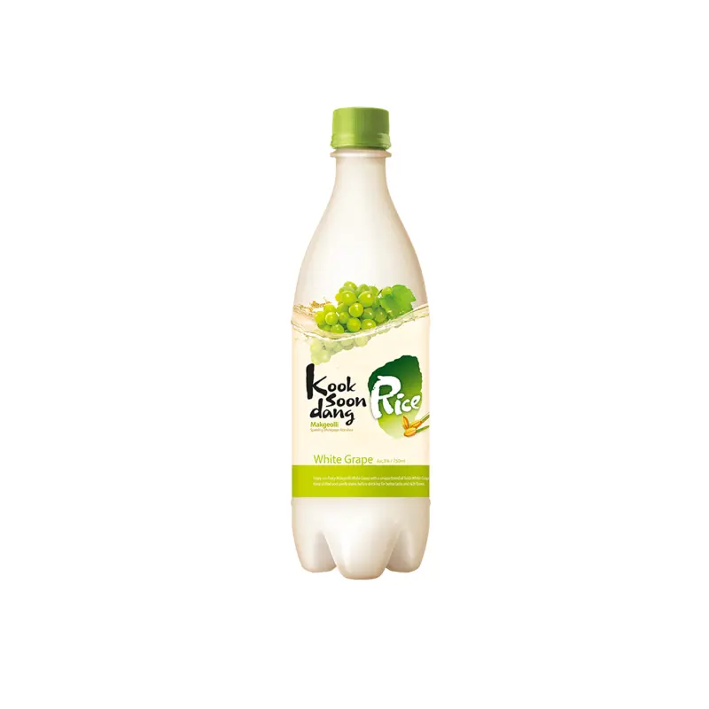 [A1-1-1/2] 韩国米酒 白葡萄 Makgeolii vin de riz coréen Raisin blanc KR 3% 750ml*(20)