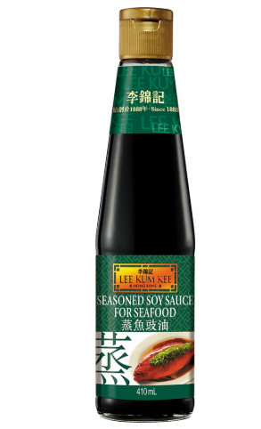 LKK李锦记 蒸鱼豉汁 Seasoned Soy Sauce for Steamed Fish 410ml  （12）