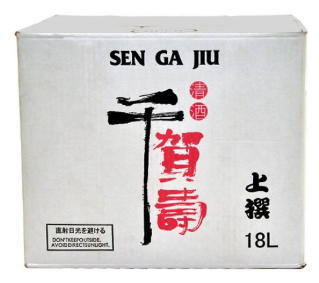 [D4-1-3/2] 千贺 桶装清酒 Baril saké 18L 