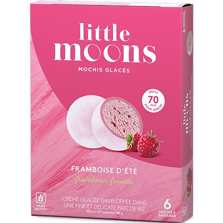 [FM-03 -21] 草莓 / LITTLE MOONS Strawberry Mochi Ice Cream 32g*6 (10)