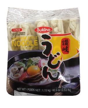 [FP-6106-21]  冰冻乌冬面 无麦 FROZEN UDON 250G *5  (8)