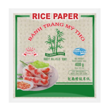 米皮 BAMBOO BAMBOO TREE Square Rice Paper 22cm（36）