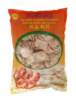 [d3-2-2/1] 炸虾片 SA GIANG Unfried Prawn Crackers  (12)