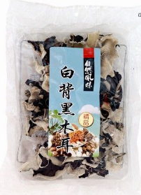 [A3-2-2] 白背黑木耳 100g MOUNTAINS  Black Fungus Black/White （10）