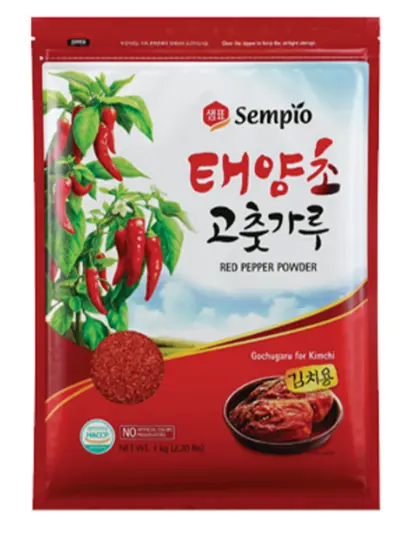[C3-2-3/2] 韩国辣椒粉细Piments en poudre (fine) KR 1kg*(10)