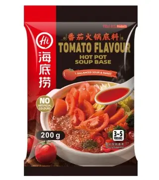 [JS-5859-50] 海底捞 番茄汤  Hot Pot Seasoning Tomato 200g （34）