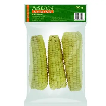 [L-0550-0] 玉米棒 ASIAN CHOICE  Corn Boiled 500g（26）