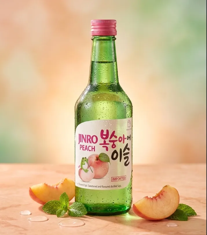 [a2-1-2] 韩国清酒 桃子  Soju Peach 13% Alc.（20）