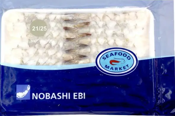 ASC Nobashi Ebi 21/25 White Tiger 360g （30）