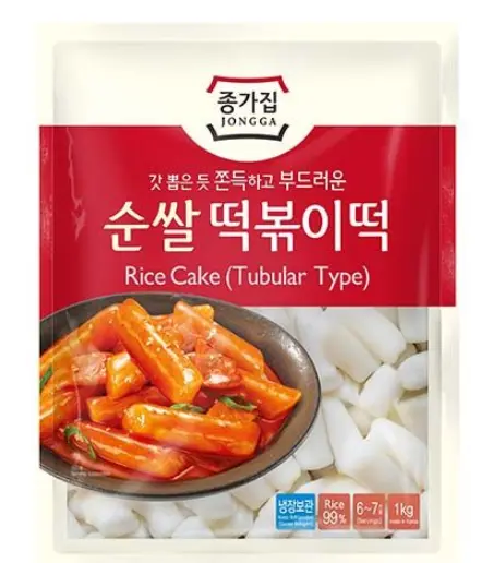 [3025-2] 韩国年糕条 JONGGA Rice Cake Sticks 1 KG（5）
