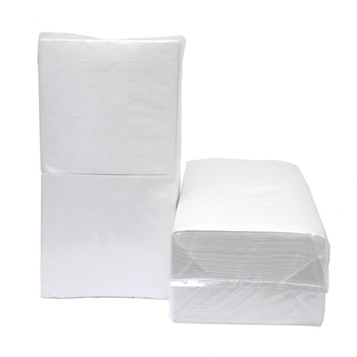 [PT 124001-40] 三层白色餐巾纸 3-Ply White Napkins 40*40cm 2000 pc