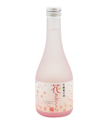 [D5-2-1] 花冷清酒 Saké Junmai Ginjo Hana Kizakura alc. 12° vol  300ml x 12