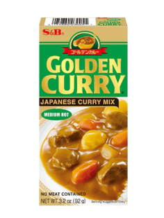 [FD051-60] 日本咖喱 中辛 / S&B Golden Curry Medium Hot 220g (60)